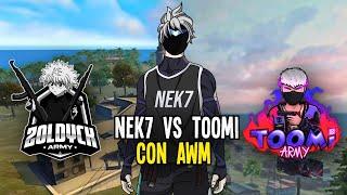 SE ENFRENTÓ MI CLAN ZOLDYCK vs TOOMI ARMY ️ NEK vs TOOMI con AWM  FREE FIRE