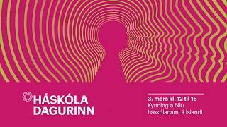 Háskóladagurinn 2018 - Komdu á Háskóladaginn 3. mars 2018