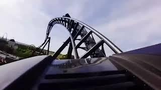 Batman Gotham City Escape ride POV at Parque Warner