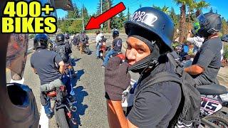 THE CRAZIEST RIDE OUT with 400 SCOOTERS!! | Ferry2Ferry Seattle