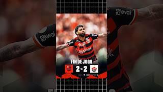 Flamengo só empata com o Vitória. #flamengo #noticiasdoflamengo #gabigol