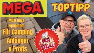 Mega "must have" Gadget für jeden Camping Anfänger/ Profi. 20% Rabatt Aktion #camping