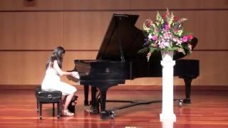 2015 Opus 1 Music Studio Honors Recital - Aimee  Wang, piano