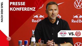 Die PK nach dem Spiel bei RB Leipzig | #RBLM05 | 2020/21