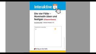 Interaktive PDFs – Verlag an der Ruhr