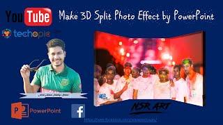3D Split Photo Effect: PowerPoint Tutorial || TechOpic || NSR
