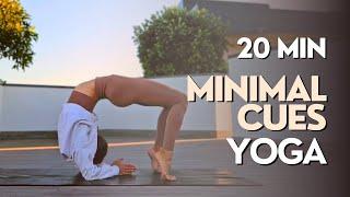 20 MIN MORNING YOGA FLOW || Core & Deep Backbend Yoga w Forearm Stand - Minimal Cues Yoga (Advanced)