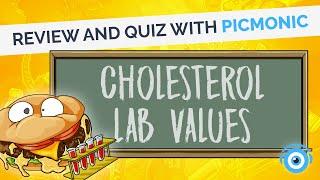 Cholesterol Lab Values Review & Quiz | Picmonic