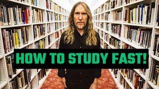 How To Study Fast - The Most Powerful Learning Skills!
