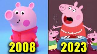 All Peppa Pig Games (Evolution of Peppa Pig) Peppa Pig: The Game - Peppa Pig: World Adventures