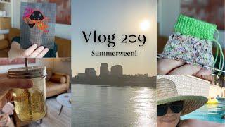Vlog 209: Summerween!  What I Made in June & July