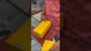Realme Smartphone unboxing on Store || tech knowledge #shorts