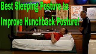 Best Sleeping Posture to Improve Hunchback Posture!