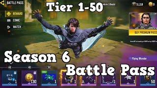 Is BP that good? Season 6 | Battle Pass Tier 1-50 | COD Mobile | CODM