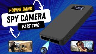 How to Record on the Power Bank Hidden Camera (64 GB Spy Camera)