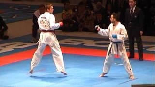 Karate World Championship 2.002 - Final Kumite Team Male- England Vs Spain - Fight 1