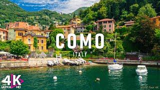 Lake Como 4K Nature Relaxation Film - Relaxing Piano Music - Travel Nature