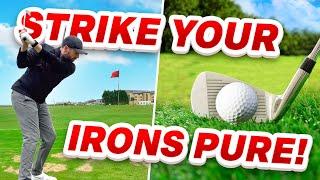 How to STOP hitting bad iron shots - 3 really simple tips