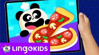 LET'S MAKE PIZZA ‍ Gameplay for Kids ️ | Lingokids Activities