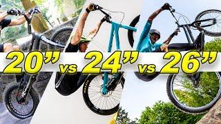 Which Size Trials Bike Is Best For You? 20" vs 24" vs 26"