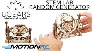 UGears STEM LAB Random Generator Mechanical 3D Wooden Puzzle | Motion RC