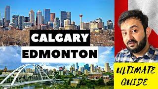 CALGARY vs EDMONTON | Best City to Live in Alberta? | Calgary and Edmonton Compared