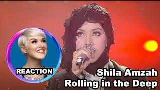 Vocal Coach Reacts to Shila Amzah - Rolling in the Deep｜國外聲樂老師點評茜拉 #shilaamzah #茜拉 #我是歌手 #ladygaga
