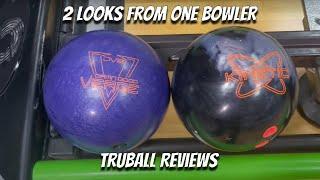 HIGH REV LEFT/RIGHT SAME BOWLER? | DV8 Damn Good Verge Pearl& Track Kinetic Black Ice TruBall Review