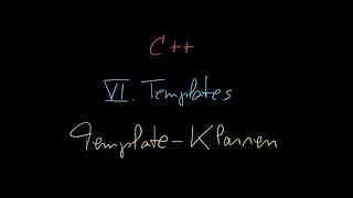 082 - Template-Klassen - C++ Tutorial Deutsch