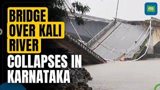 Bridge over Kali river collapses in Karnataka; traffic disrupted on highway to Goa