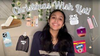 CHRISTMAS WISH LIST | what you rly need!