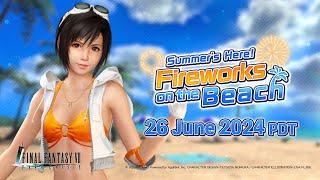 FINAL FANTASY VII EVER CRISIS | “Summer's Here! Fireworks on the Beach” Event Coming Soon