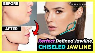 Attractive Chiseled Jawline Exercise | How to Get a Perfect Defined Jawline | Easy Sharpen Your Face