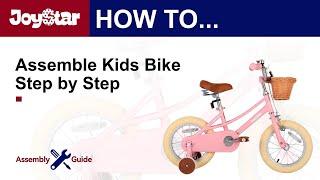 The Assembly Guide of JOYSTAR Fantasy Retro Kids Bike