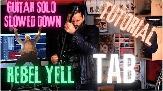 Rebel Yell Guitar Tab | Billy Idol Cover Tutorial + Fractal Steve Steven Preset
