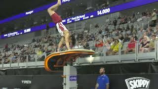 Asher Hong  - Vault  - 2024 Xfinity U.S. Championships  - Senior Men Day 1