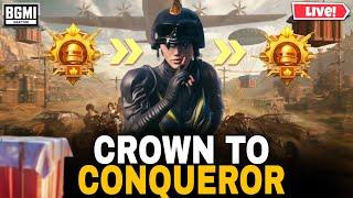 DAY - 8 BGMI  DUO CONQUEROR RANK PUSH LIVE |  MISSION DUO TOP 10 RANK PUSH | #bgmilive  #bgmi