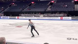 Vincent Zhou - SP run-thru #USChamps22 1/7/22