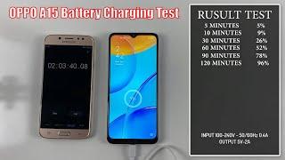 OPPO A15 Battery Charging Test