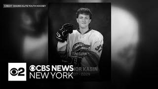 Long Island community mourning the death of teen hockey player