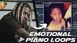 How to Make Emotional Samples for LIL DURK'S 7220 Deluxe | FL Studio 20