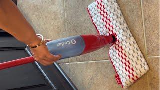 Detailed tutorial of O-Cedar spray mop, easy to use and very sustainable