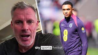 Jamie Carragher explains why Trent WON'T be exposed in midfield for England