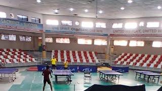 Daily table tennis training routine