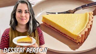 Claire Saffitz Makes Meyer Lemon Tart | Dessert Person