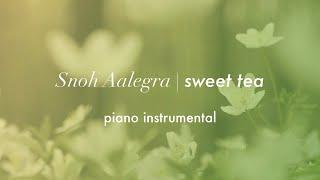 Snoh Aalegra - Sweet Tea | Piano Instrumental (Karaoke & Lyrics)