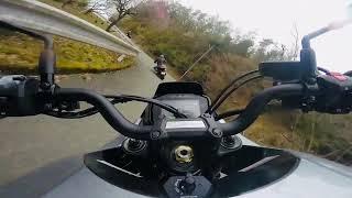 2019 Suzuki Katana vs closed Japanese mountain road #shorts