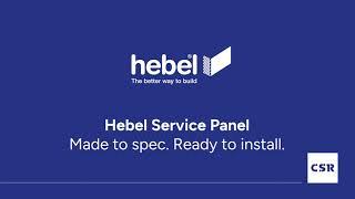 Hebel Service Panel - Made to Spec | Ready to install