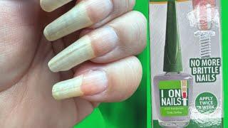 I ON NAILS |NO MORE BRITTLE NAILS ?