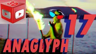 3d stereoscopic anaglyph real yt3d red blue glasses vr demo 17 wyh78